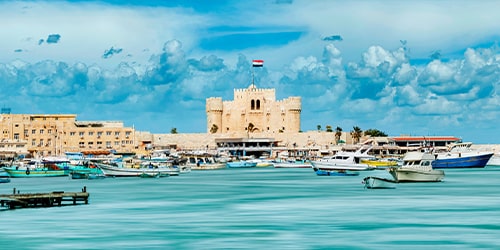 حجز طيران من المنامة إلى الإسكندرية