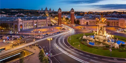 London - Barcelona flight ticket