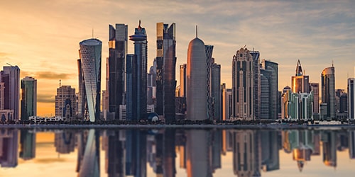 حجز طيران من المنامة إلى الدوحة